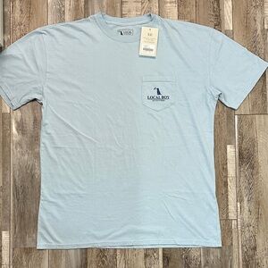 Local Boy Outfitters Men's Light Blue Pocket Tee. NWT!